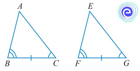 Congruence Of Triangles Asa Sas Sss Rhs Criterion Examples