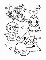 Pokemon Coloring Pages Cute sketch template