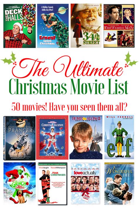 ultimate christmas movie list the latina next door
