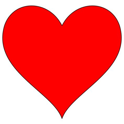 public domain clip art image heart symbol id