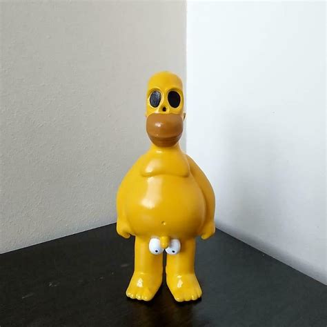 Stl File Homer Naked The Simpsons・model To Download And 3d Print・cults
