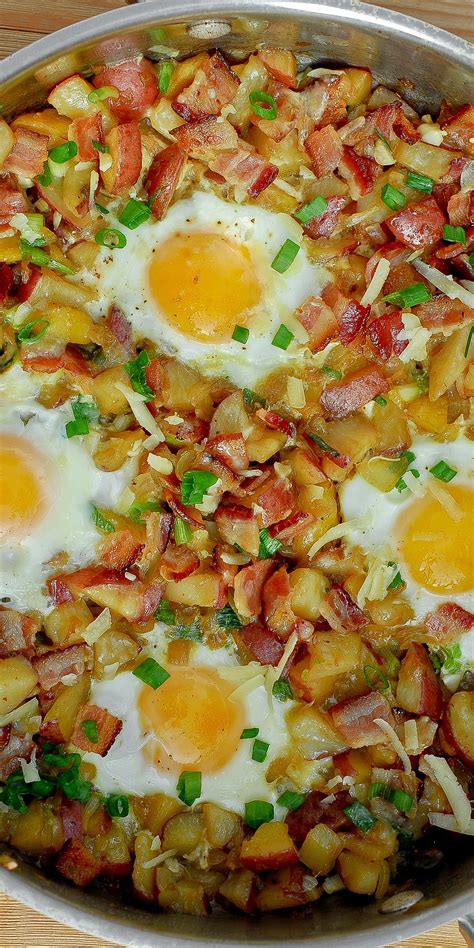 piquant breakfast ideas  potatoes  eggs