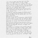 Handwriting Letter Pngwing sketch template
