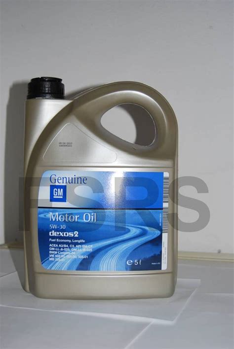 genuine opel engine oil  dexos  synthetic long life  litres fsrs trading