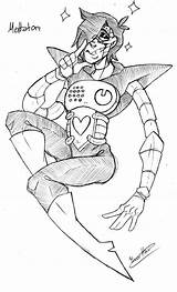 Mettaton Blasticheart Undertale sketch template