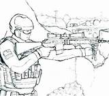Coloring Army Pages Guy Military Gun Men Color Printable Getdrawings Getcolorings Man Pa Colorings sketch template