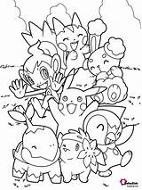 Pokemon Coloring Printable Bubakids sketch template