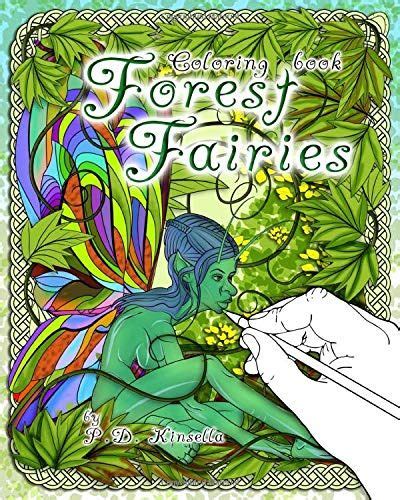 Forest Fairies Fairy Coloring Book Independently