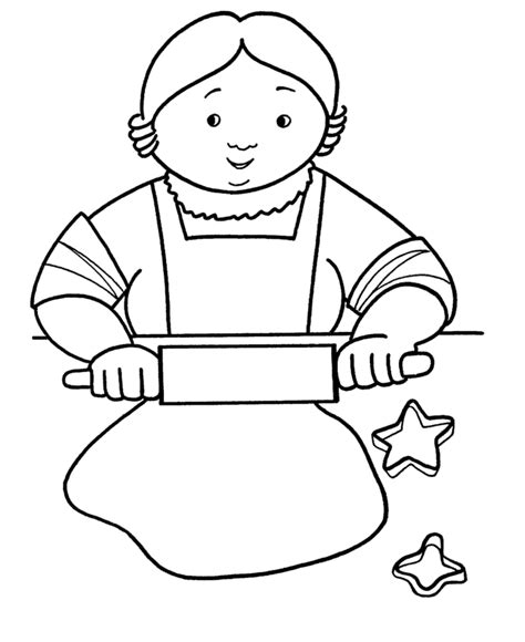 cookie coloring sheet   cookie coloring sheet png