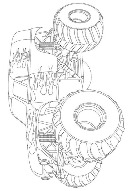 monster truck monster truck drawing monster truck coloring pages