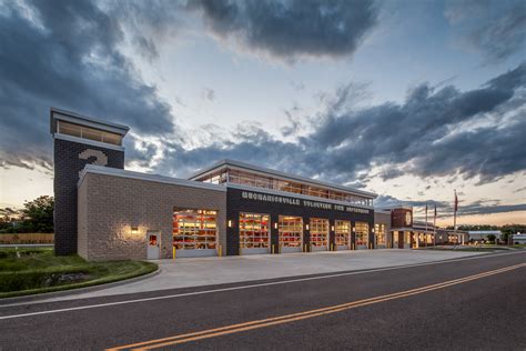 fire station designs mechanicsville volunteer fire department firehouse architects  plans