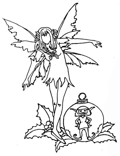 anime elf colouring pages coloring home