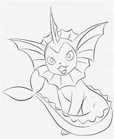 Vaporeon Coloring Pokemon Pages Printable Eevee Sheets Gerbil Lilly Lineart Jolteon Evolutions Kids Supercoloring Colouring Drawing Pokémon Sketch Clipart Color sketch template