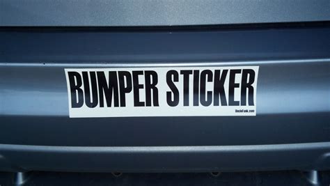 bumper sticker bumpersticker    bark bark woof woof