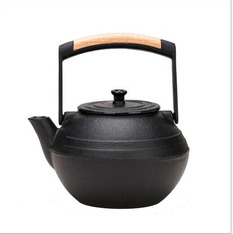 small iron teapot uncoated traditional heating tool cast iron teapot handmade boil water teapot