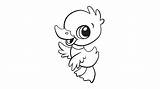 Coloring Duck Pages Baby Cute Color Printable Kids Popular Coloringhome sketch template
