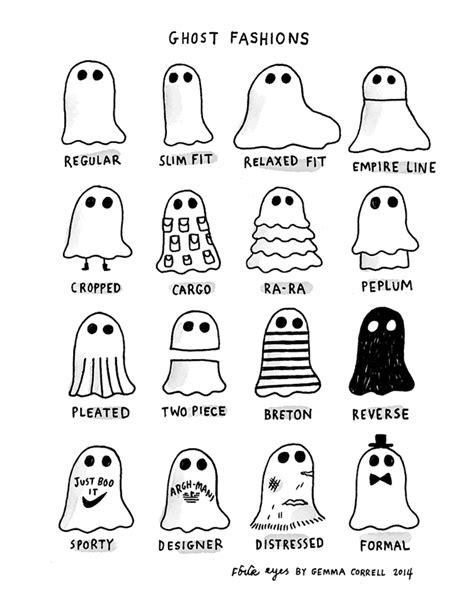 ghost fashions  amusing guide     stylish spirits   wearing