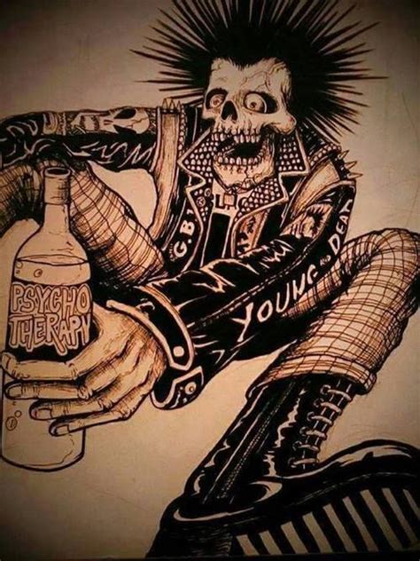 Drawings Of Punk Rockers Seduction68507