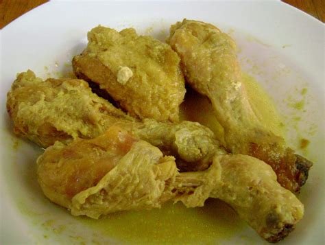 resep  membuat opor ayam kering enak