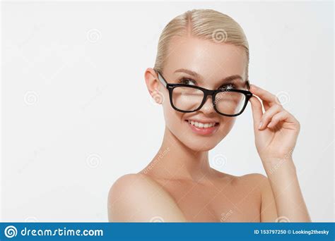 beauty fashion model woman portrait wearing glasses