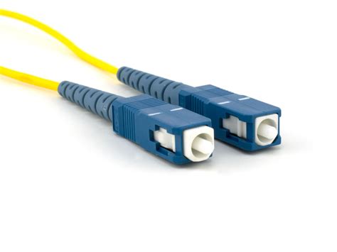 singlemode simplex fiber optic patch cable  sc  sc computer cable store
