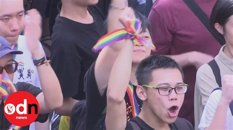 Taiwan Becomes First Asian Country To Legalise Same Sex Marriage Youtube
