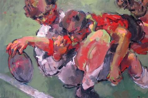 artists tackle rugby in time for rugby world cup wales