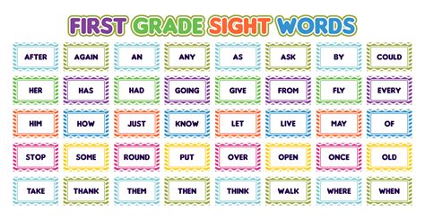 images  printable st grade sight words  printable sight