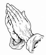 Hands Praying Printable Coloring Popular sketch template