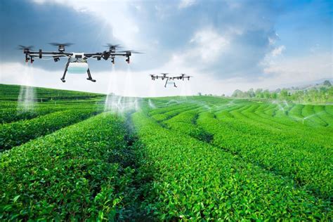 drones changing  future  agriculture