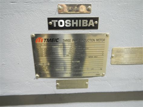 read  electric motor nameplate