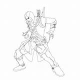 Connor Coloring Creed Pages Kenway Trending Days Last sketch template