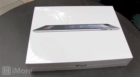 ipad  unboxing  hardware hands  imore