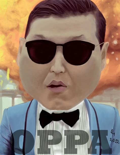 Psy Caricature Oppa Gangnam Style By Danb13 On Deviantart