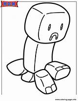 Minecraft Creeper Coloring Pages Herobrine Printable Print Drawing Color Baby Animals Book Cartoon Getdrawings Getcolorings Comments Info sketch template