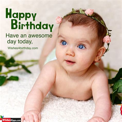 birthday wishes   baby girl image