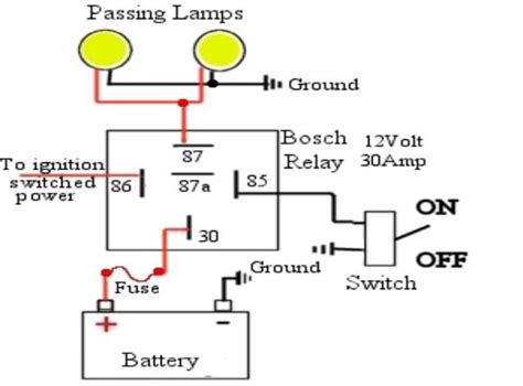 standard passing light relay wiring general tech library read  venture rider