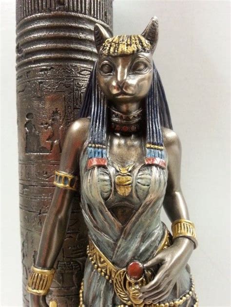 Egyptian Bast Bastet Cat Goddess Statue Random Things