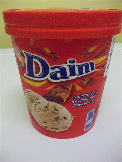daim ice cream tub uk review