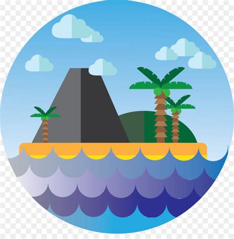 png hawaii island cartoon free island cartoon vector createmepink