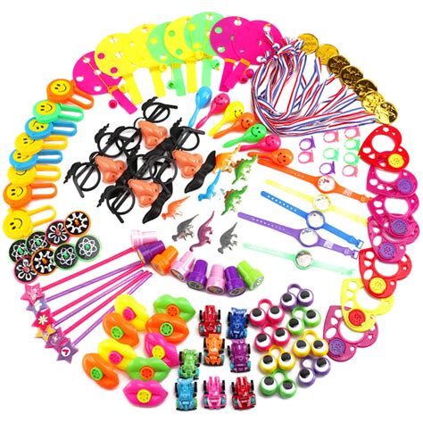 pcsset children birthday party giveaways prizes assorted small toys