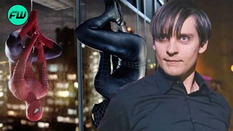 Tobey Maguire Black Spiderman