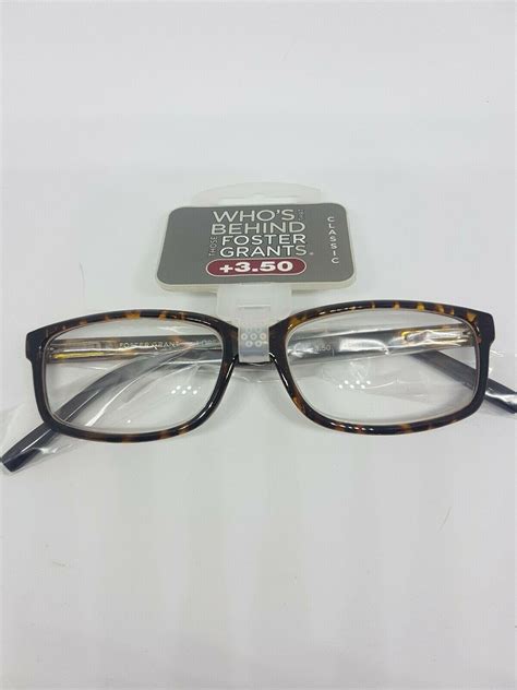 mens foster grant reading glasses various styles strenght 3 50 big
