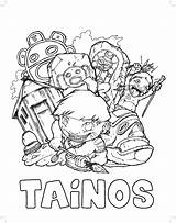 Taino Kids Indians Drawings sketch template