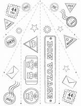 Kids Airplanes Coloring Paper Airplane Pages Color Cut Google Fold Crafts Template Printable Planes Mini Templates Whoosh Colouring Dover Doverpublications sketch template