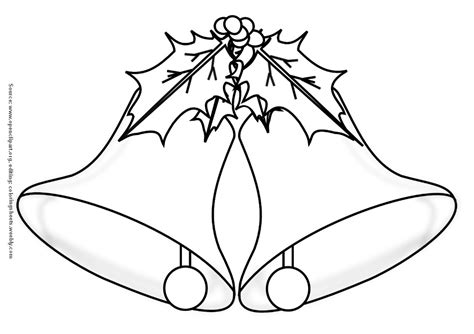 smalltalkwitht  christmas bell coloring pages png
