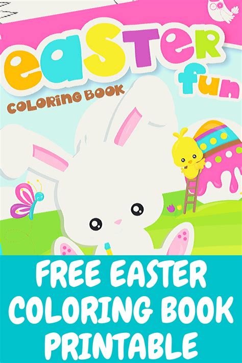 easter coloring book printable  denver housewife