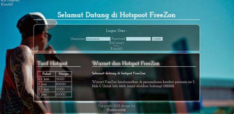 Dowload Template Simple Login Hotspot Mikrotik Freezone88