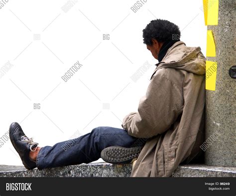 man sitting  wall image photo  trial bigstock