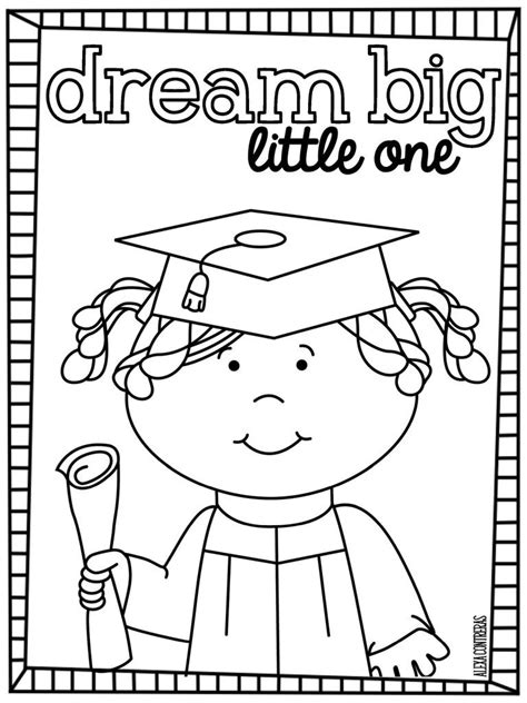graduation coloring pages  printable